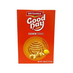 Cashew Kekse - Good Day Cashew Cookies - Britannia - 216 g
