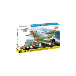 COBI 5825 Cold War MIG-17F (LIM-5) East Germany Air Force, 1:32, 588 k, 1 f