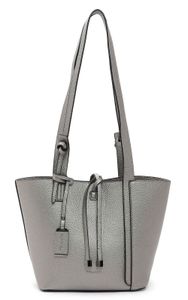 Tamaris Damen Shopper Handtasche Bag in Bag besonderes Design Janika 32011, Farbe:Silber