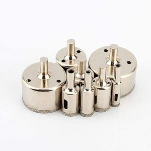 8 kusov 10 mm-50 mm diamantom potiahnuté mramorové keramické dlaždice diera píla vrtáky sada nástroj