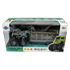 Truck Spielzeug mit Velociraptor