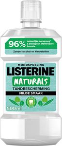 Listerine Natural Mouthwash Tandbescherming