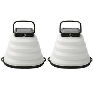 Campinglampe Wiederaufladbare,Zeltlampe Batteriebetrieben, Wasserdicht LED Taschenlampe für Outdoor Wandern Notfall,(Schwarz)