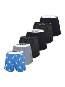 Happy Shorts unterhose unterwäsche boxershort short Mix Pelikan-Solid Black M (Herren)