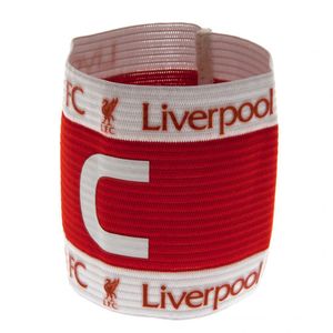 Liverpool FC offizielle Captain Armbinde TA582 (Einheitsgröße) (Rot/Weiß)