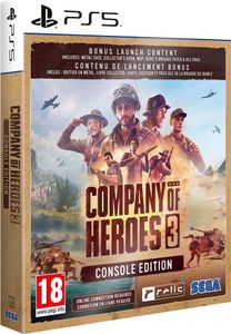 Playstation Games Ps5 Company Of Heroes 3 Steelbook Edition Golden PAL Golden PAL