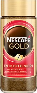 NESCAFÉ GOLD Entkoffeiniert, löslicher Bohnenkaffee, koffeinfrei (1 x 100g)