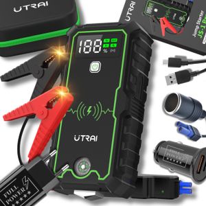 Powerbank 12V Rozrusznik Booster Jump Starter Urządzenie Rozruchowe 2500A Utrai Jstar One Pro + Akcesoria Full Power