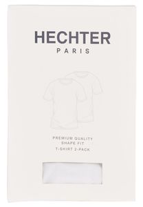 Daniel Hechter - Shape Fit -  Doppelpack Herren Kurzarm T-Shirt Crew Neck/Rundhals (100925 76050), Größe:M, Farbe:Weiß (010)