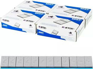 200 Streifen STIX Klebegewichte 60G (12x5G), Stahl, verzinkt mit Kunststoffbeschichtung