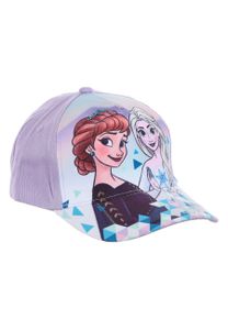 Frozen - Die Eiskönigin Anna & Elsa Kinder Kappe Mädchen Baseball-Cap Mütze, Farbe:Lila, Größe:54