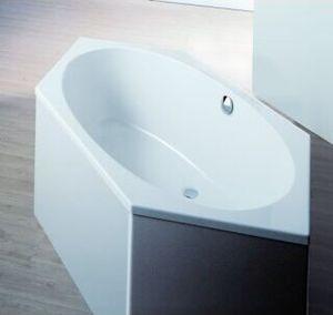 Hoesch Armada Sechseckbadewanne 2000 x 900 mm Überlauf links weiß - 6182.010
