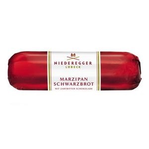 Niederegger Marzipan Schwarzbrot mit Zartbitter Schokolade 200g