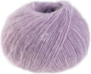 Lana Grossa ALPACA AIR 50 g kuschelweiches Alpaka- und Merino-Strickgarn 140 m , Farbe:005 - Lila