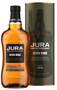 Jura Seven Wood Single Malt Scotch Whisky in Geschenkpackung | 42 % vol | 0,7 l