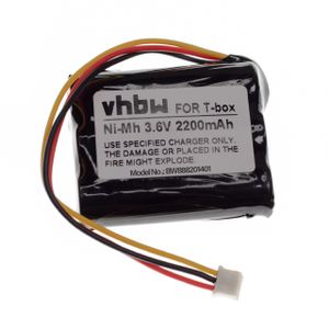 vhbw 1x Akku kompatibel mit tonies Toniebox Hörspielbox (2200 mAh, 3,6 V, NiMH)