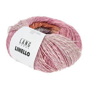 Lang Yarns - Linello 0057 rosa mint orange