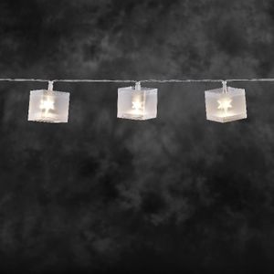 Lichterkette Konstsmide 10 LED Würfel mit Stern Effekt Lichterkette Konstsmide 10 LED Würfel mit Stern Effekt