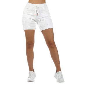 Giralin Damen Shorts Freizeithose Regular Waist Slim Fit Hose 837612 Weiss 40 / L