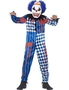 Halloween Kinder Kostüm Horror Clown Zombie Gr.12 bis 14 Jahre