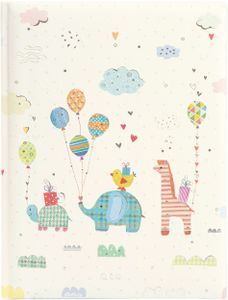 Goldbuch Babytagebuch Animal Parade 21x28 cm 44 illustrierte Seiten