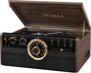 Victrola VTA 270B ESP Brown Retro gramofon