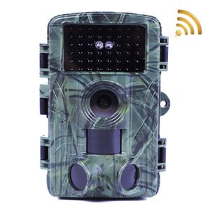 4K 60MP WiFi Wildkamera, Nachtsicht, wasserdichte Jagdkamera mit 2-Zoll-Bildschirm fuer die ueberwachung von Wildtieren im Freien