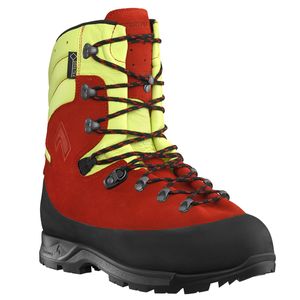 Haix Protector Forest 2.1 Schnittschutzstiefel, Farbe:rot/gelb, Schuhgröße:41 (UK 7)
