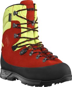 Haix Protector Forest 2.1 Schnittschutzstiefel, Farbe:rot/gelb, Schuhgröße:41 (UK 7)