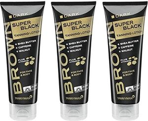 3x TannyMaxx - Brown Super Black Tanning Lotion 125ml 3x TannyMaxx - Brown Super Black Tanning Lotion 125ml
