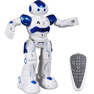 Ferngesteuerter Roboter Spielzeug für Kinder, Intelligent Programmierbar RC Roboter mit Gestensteuerung, LED Licht und Musik, RC Spielzeug