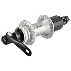 SHIMANO EFHM4050BZAS Hinterrad-Nabe 'Alivio' FH-M4050, Centerlock, 135 mm, 32 Loch, 8/9/10-fach, silber