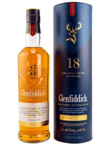 Glenfiddich 18 Jahre Speyside Single Malt Scotch Whisky 0,7l, alc. 40 Vol.-%