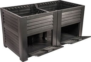 Hochbeet mit Stauraum, 150 x 76 x 78 cm Hochbeet mit Stauraum, 150 x 76 x 78 cm