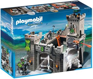 PLAYMOBIL Knights - Wolf Knights` Castle Play Set (6002)