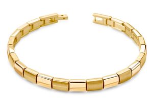 Boccia Armband 0313-10 Titan vergoldet