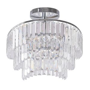 Lindby Deckenlampe 'Volina' in chrom aus Metall