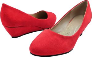 Where's That From - Damen Pumps "Kieran", Wildleder WM198 (40 EU) (Rot) Where's That From - Damen Pumps "Kieran", Wildleder WM198 (40 EU) (Rot)