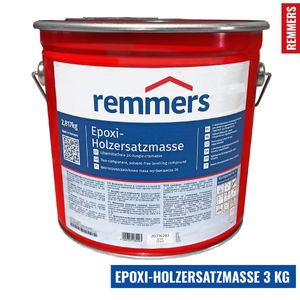 Remmers EPOXI-HOLZERSATZMASSE 3kg Lösemittelfreie 2K-Ausgleichsmasse