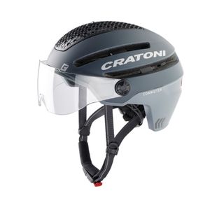 Cratoni Helm Commuter Pedelec grau matt S/M 54 bis 58cm