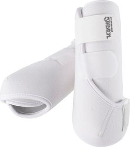 Eskadron Gamaschen Pro Dressage Vorne Weiß Vollblut