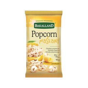 Popcorn mit Butter 90g von Bakalland x 24 Stück