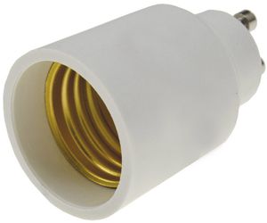 ChiliTec Lampensockel-Adapter, Kunststoff GU10 auf E27