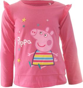 Peppa Pig Wutz Mädchen Langarmshirt Rüschen Gr. 92 (2 Jahre)