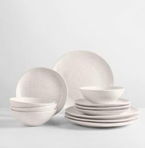 Broste Copenhagen Jedálenská súprava Vanilla 12 ks.