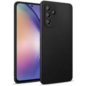 Silikónové puzdro pre Samsung Galaxy A54 5G Protective Cover Matt Black Backcover Puzdro na mobilný telefón