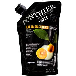 Food-United KALAMANSI FRUCHT-PÜREE Ponthier 1KG für Zitrus Smoothies Müsli uvm.
