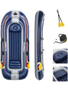 Bestway Sport Hydro-Force™ Schlauchboot-Set „TRECK X3 SET“ für 3 Personen + 1 Kind 307 x 126 x 39 cm Schlauchboote Schlauchboote wasserspaßnerf outdoorauswahl