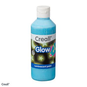 CREALL-GLOW in the dark Nachtleuchtfarbe 250ml blau