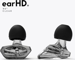 EARHD® 90 | Transparent | Flare Audio | Werten Sie Ihre Ohren auf | Ohrstöpsel | Besserer Fokus | reduziert Stress